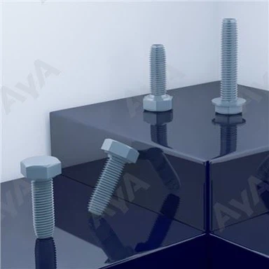 Þrílaga þráðamyndandi skrúfur